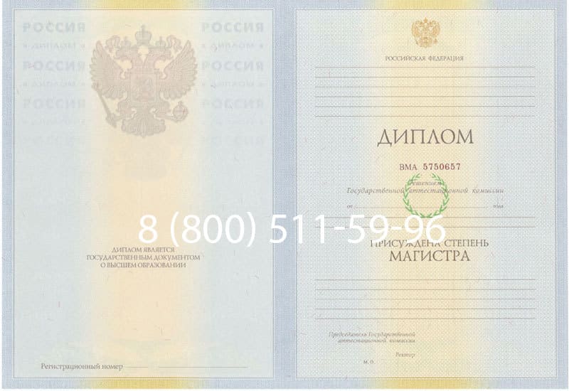 Купить Диплом магистра 2010-2011 годов в Березниках