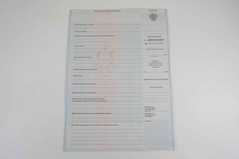 Диплом о начальном образовании 2007-2009 годов в Березниках Диплом о начальном образовании 2007-2009 годов в Березниках