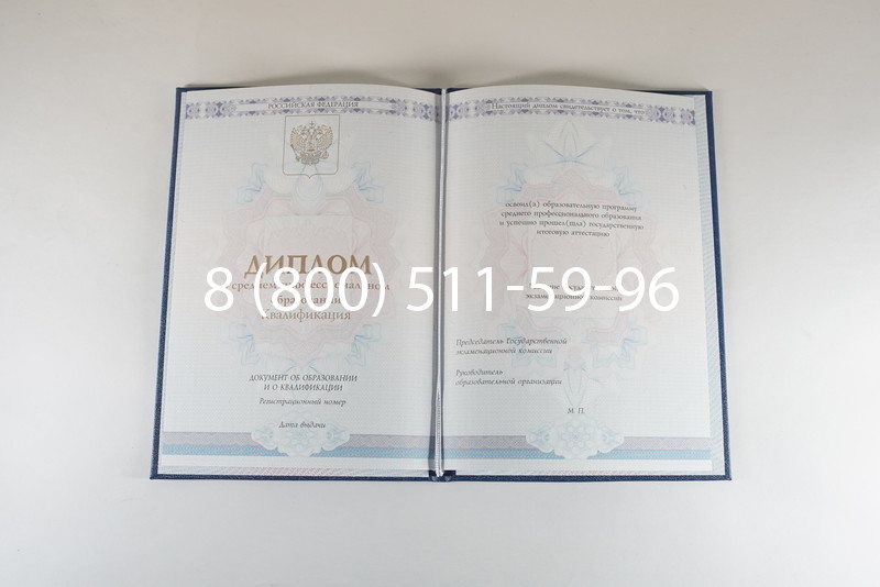 Диплом техникума 2014-2024 года в Березниках