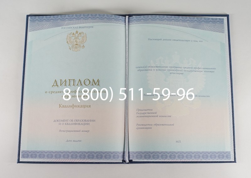 Диплом техникума (Спецбланк) 2014-2024 года в Березниках Диплом техникума (Спецбланк) 2014-2024 года в Березниках